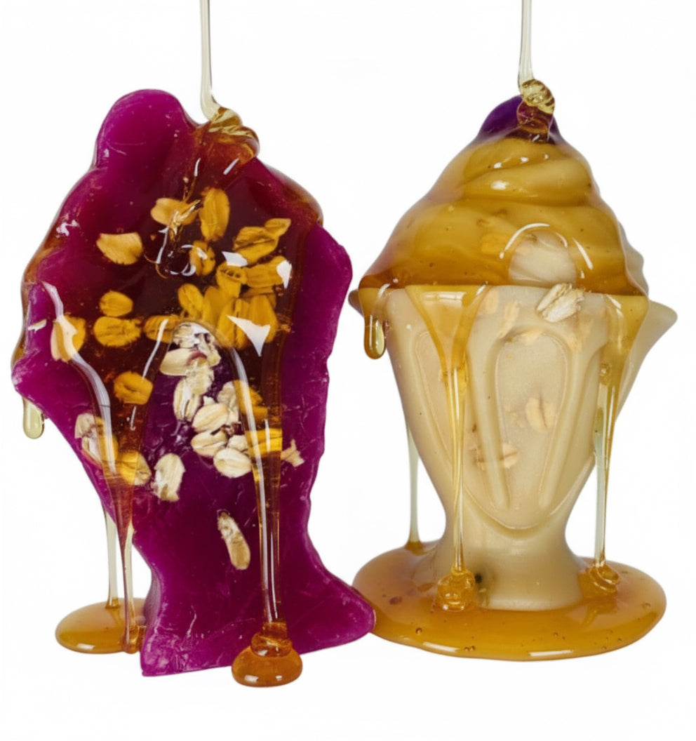 Ice Cream Honey Lavender Cone Soap