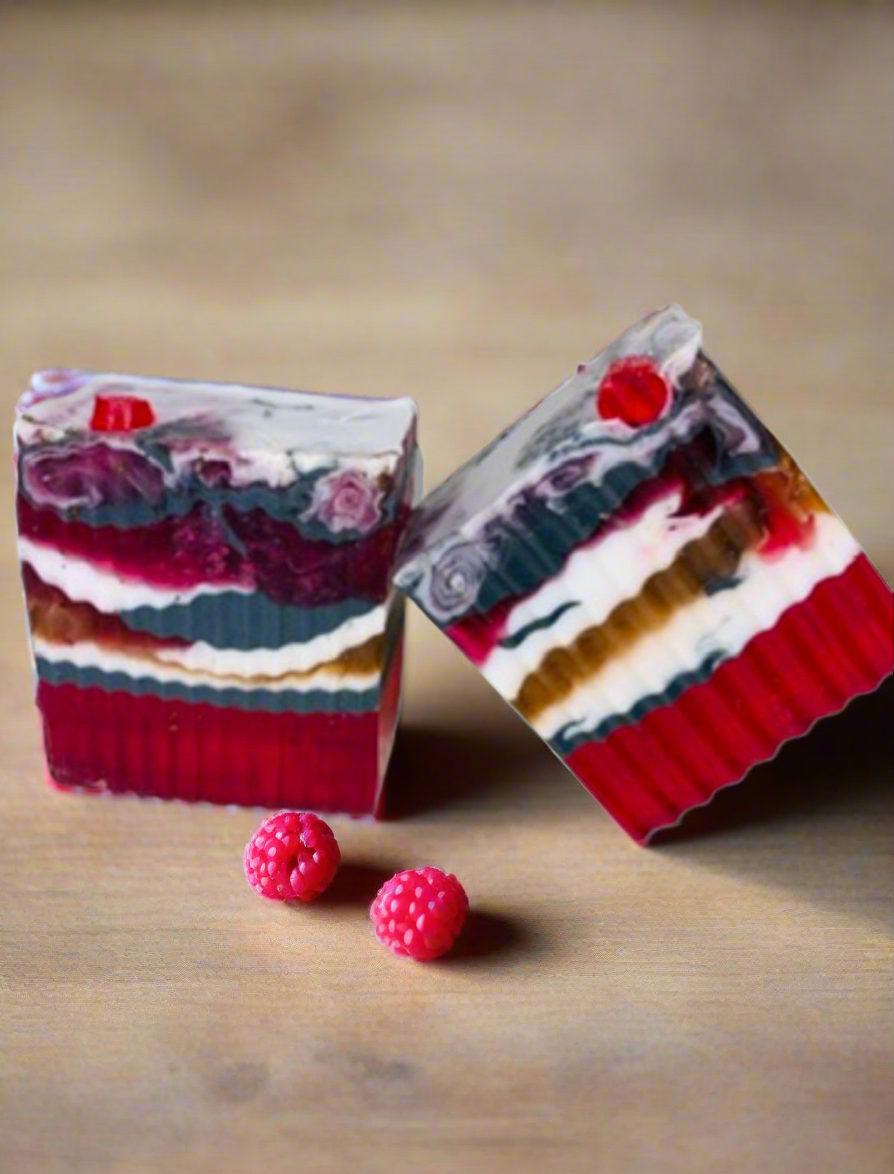 Midnight Raspberry loaf