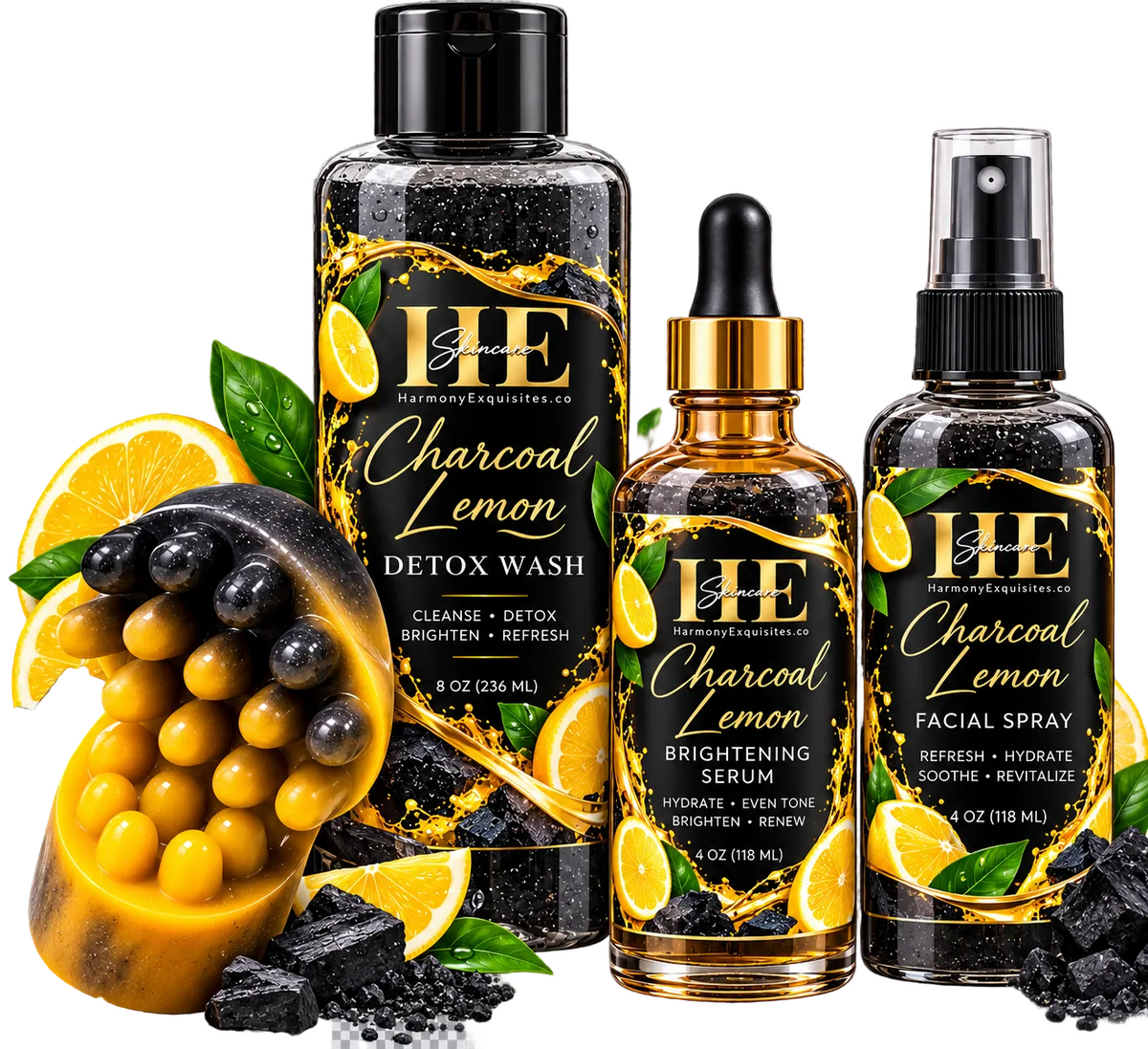 Charcoal Lemon Detox Brightening