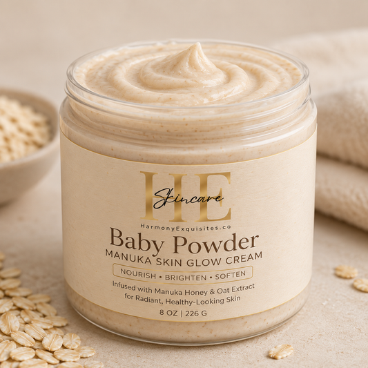 Baby Powder Manuka Skin Glow Cream 8(oz)